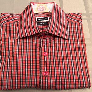 Franco Negretti Men's dress shirt. Slim Fit. Sz US16.5 Eur 42.
